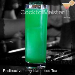 Radioactive Long Island Iced Tea cocktail